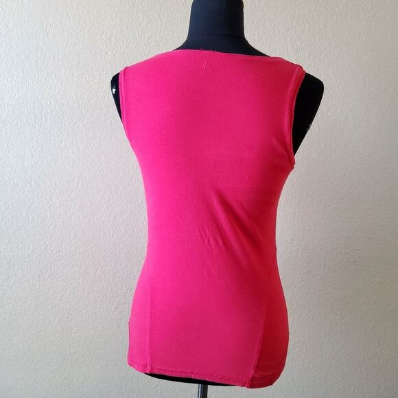 Danskin Now Active Tank with Built-in-bra Size S Red - Picture 2 of 7